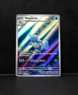Pokemon 151 Wartortle Illlustration Rare 171/165 NM - Image 1