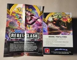 EMPTY Pokemon TCG Rebel Clash Build & Battle Box (box & insert only) - Image 2
