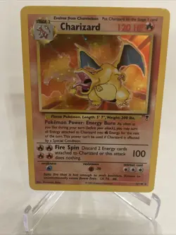 Charizard 3/110 Legendary Collection Holo Foil Rare 2002 Pokemon WoTC LP - Image 1