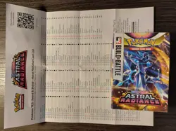 EMPTY Pokemon TCG Astral Radiance Build & Battle Box (box & insert only) - Image 1
