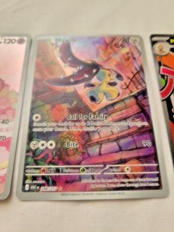 Pokemon 3 Lot Mega Scrafty Slurpuff Mawile! Ascended Heroes Full Art Holos NM - Image 5