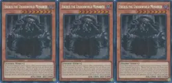 3x Erebus the Underworld Monarch | RA04-EN019 | SCR | 1st Ed | NM | YuGiOh - Image 1