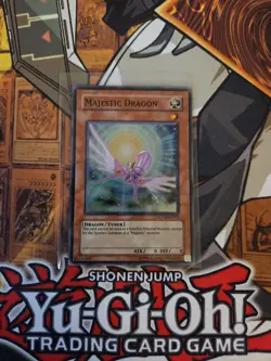 YUGIOH MAJESTIC DRAGON SOVR-EN001 SUPER UNLIMITED ED NM - Image 1