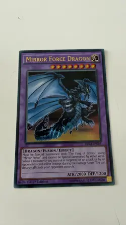 Yu-Gi-Oh! Mirror Force Dragon DRL3-EN059 Ultra Rare Mint 1st Edition - Image 1