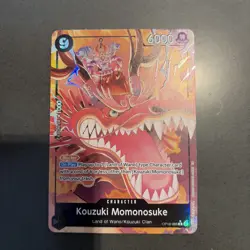 One Piece TCG OP16-085 Kouzuki Momonosuke Alt R Alternate Art The Time of Battle - Image 1