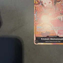 One Piece TCG OP16-085 Kouzuki Momonosuke Alt R Alternate Art The Time of Battle - Image 5