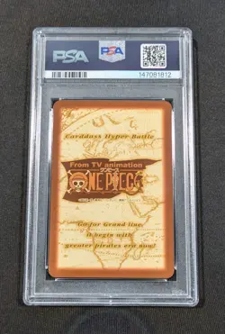 2001 Japanese One Piece CHB Luffy S128 PSA 10 GEM MINT Grand DX - Image 2