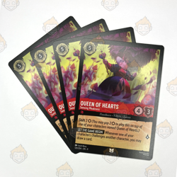 4x Queen of Hearts - Sensing Weakness (#120) Playset - Disney Lorcana, Fabled - Image 2