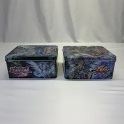 Yugioh Tins 5DS Trading Card Game Collectible Lot Of 5 Card Holder READ - Image 5