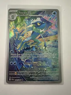 Frogadier 089/086 Illustration Rare Pokemon card Near Mint - Image 1
