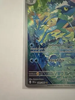 Frogadier 089/086 Illustration Rare Pokemon card Near Mint - Image 3