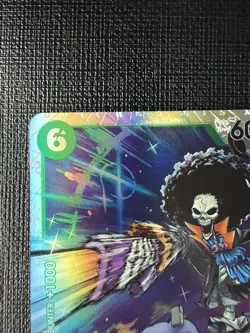 One Piece Card Game Brook OP15-032 OP-15 SR Foil Alt Art Character Card - Image 2