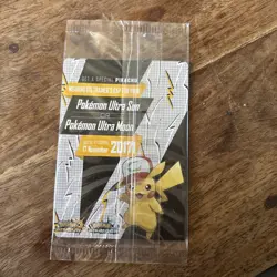 Ash's Pikachu TCG SM108 2017 Promo Card Pokemon 'I Choose You' Sealed - Image 2