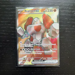 Regirock ex 214/182 - Pokemon TCG Ultra Rare Card - Destined Rivals - Image 1