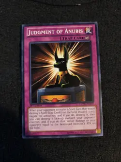 Judgment of Anubis LCJW-EN135 1st Edition Yugioh Card - Image 1