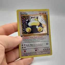 SNORLAX - 27/64 - Jungle Set - Holo - Pokemon Card - Exc / Near Mint - Vintage - Image 2