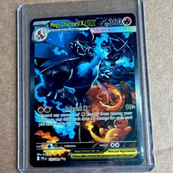 Mega Charizard X Pokemon Card 125/094 *Near Mint* Phantasmal Flames SIR 125/094 - Image 3