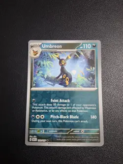 Umbreon 130/197 Reverse Holo SV03: Obsidian Flames - Pokemon Card - NM - Image 1