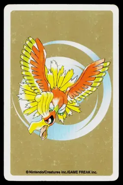 Clefable 8 of Hearts Pokemon Gold Deck Playing Card Heavily Played - Image 2