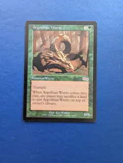 MTG Argothian Wurm: Urza's Saga #236 – EX-MT+ - Image 1