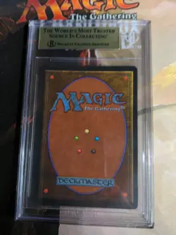 BGS 9.5 Volcanic Island MtG Revised Magic the Gathering GEM MINT - Image 2