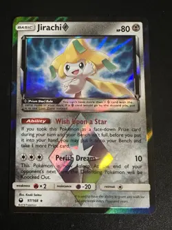 Jirachi 97/168 Pokemon Celestial Storm Prism Star Holo Near Mint - Image 1