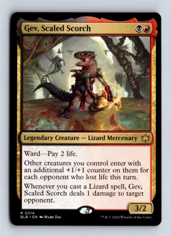 Gev, Scaled Scorch R Bloomburrow - Image 1