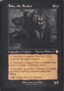 Fain, the Broker (Retro Frame) - Commander: The Brothers' War: #105 Nm C319 - Image 1