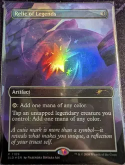 🌟 Relic of Legends PRESALE FOIL My Little Pony Secret Lair 🌟 - Image 1