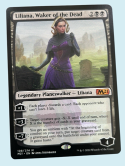 Liliana, Waker of the Dead, Core 2021, NM Near Mint, Magic the Gathering MTG - Image 1