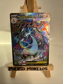 Mega Charizard X ex 023 MEP Black Star Promo Pokemon Phantasmal Flames UPC - 1 - Image 1