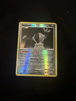 Registeel 39/146 Legends Awakened Reverse Holo Rare Pokemon LP - Image 1