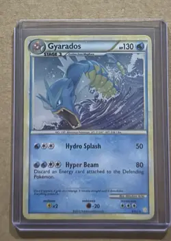 Pokemon TCG Gyarados Cracked Ice 4/123 HeartGold SoulSilver - Image 1