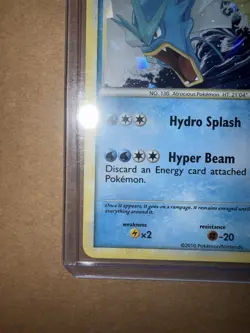 Pokemon TCG Gyarados Cracked Ice 4/123 HeartGold SoulSilver - Image 5