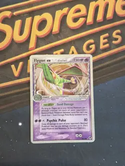 Flygon ex 92/101 World Championships 2007 Promo EX Delta Species Pokemon Card HP - Image 1
