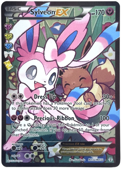 Pokemon Sylveon EX Generations Radiant Collection RC32/RC32 Ultra Rare TCG - Image 1