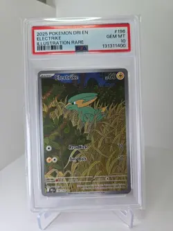 PSA 10 - Electrike 196/182 Illustration Rare Destined Rivals - Pokemon TCG - Image 1