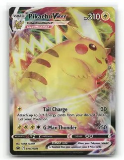 Pikachu VMAX SWSH286 Holo Promo Sword & Shield Promo Pokemon NM - Image 1