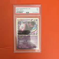 2010 Pokemon TCG Triumphant Mew Prime Holo 97/102 PSA 7 English - Image 1