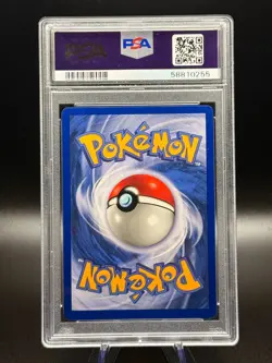 1999 POKEMON BASE SET UNLIMITED #13 POLIWRATH-HOLO PSA 8 - Image 3