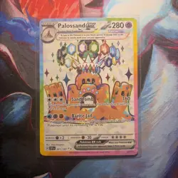 Pokemon - Palossand ex - 221/191 - SV08: Surging Sparks - Holo - Ultra Rare NM - Image 1