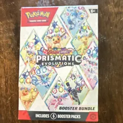 Pokemon TCG Scarlet & Violet—Prismatic Evolutions Booster Bundle 6 Packs - Image 1