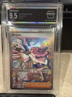 2023 Pokemon Japanese SV1V #105 Miriam Special Art Rare - Image 1