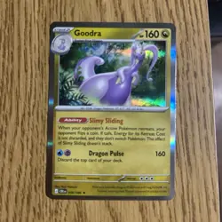 Pokemon Goodra MEP 077 Promo Chaos Rising Pre-Release Stamp - Image 1