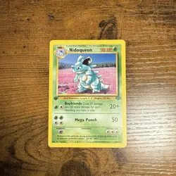 Nidoqueen 1st Edition - 7/64 - Jungle Pokemon TCG - MP - Image 1
