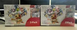 Pokemon Prismatic Evolutions Elite ETB Booster Bundle Costco 2-Pack Lot of 2 - Image 1