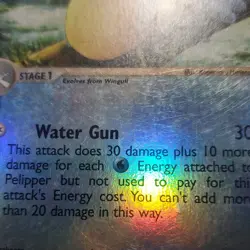 Pokemon Pelipper Ruby and Sapphire Sandstorm Reverse Holo Heavy Played 50/100 - Image 4