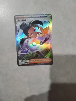 Pokemon TCG Nemona Special Illustration Rare Sv: Paldean Fates 238/091 - Image 1