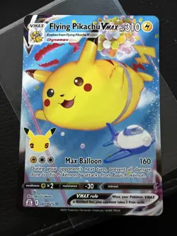 Flying Pikachu VMAX Celebrations - Pokemon NM 007/025 007/025 - Image 2