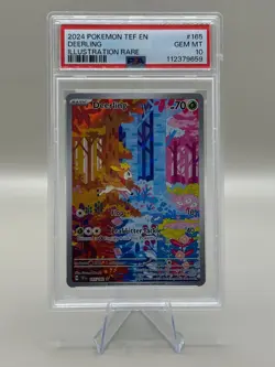 DEERLING #165/162 PSA 10 GEM MT POKEMON Temporal Forces (Illustr. Rare) ENGLISH - Image 1